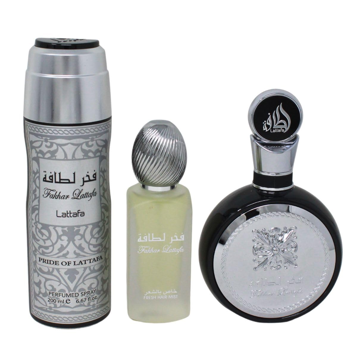 Amazon.com : Lattafa Fakhar for Men 3 Piece Set (3.4 Oz Eau de